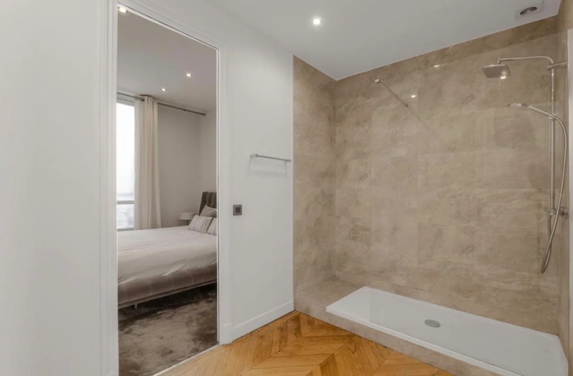 Marble bathroom