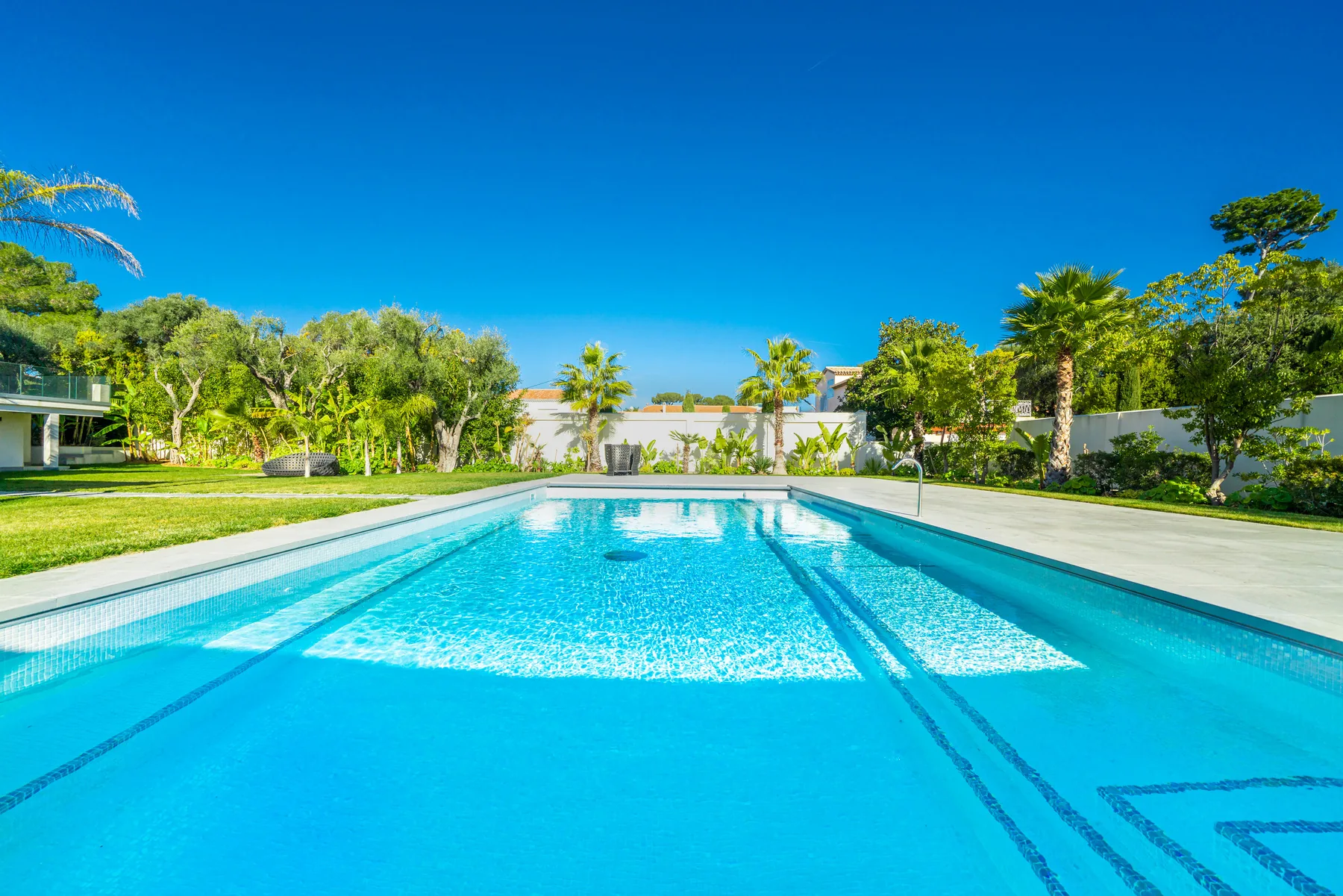 Vue aérienne globale du domaine Villa Dream