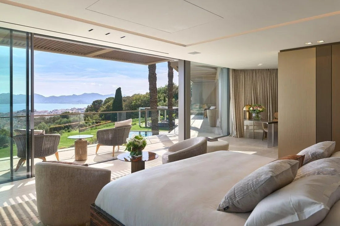 Suite parentale avec acces terrasse vue baie