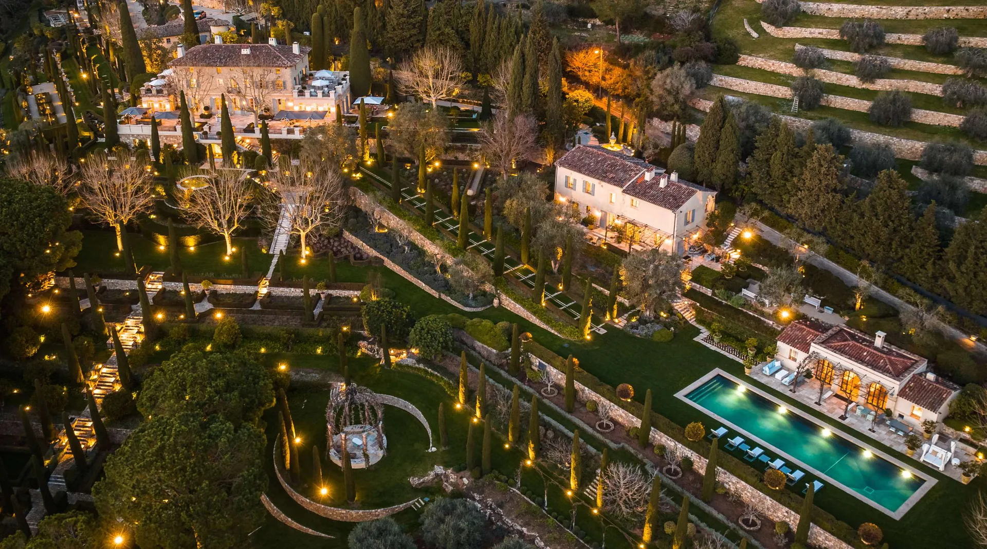 Villa Le Manoir à Mougins - location de villa de luxe sur la Côte d'Azur